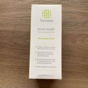 NEW Humane Skincare Benzoyl Peroxide Wash